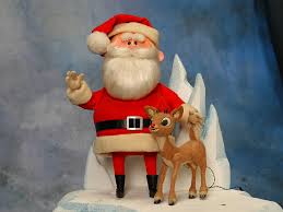 Santa and Rudolph in happier times